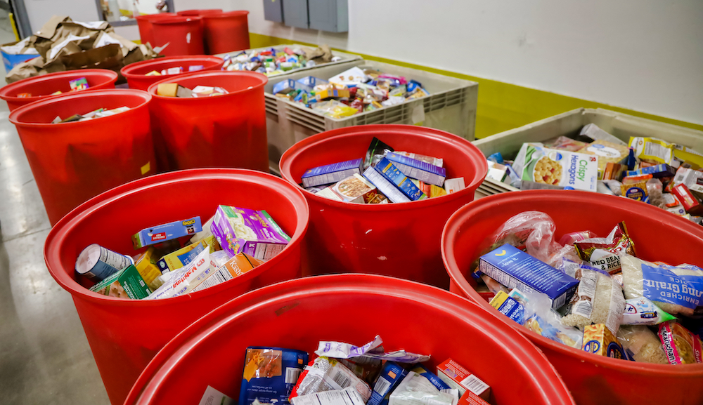 Donation buckets